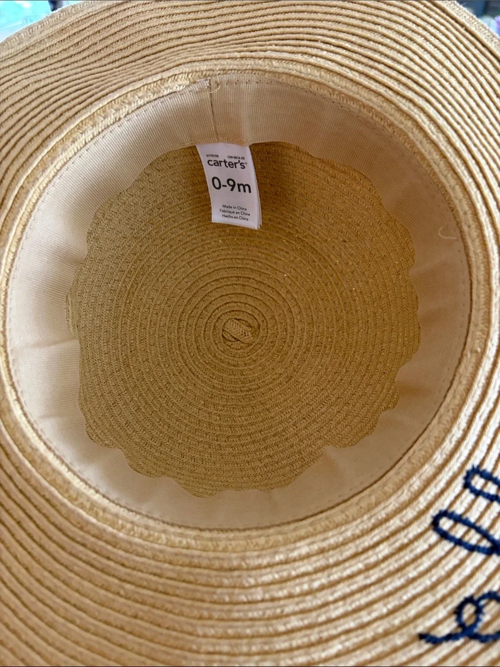 Babies Straw Sun Hat with 